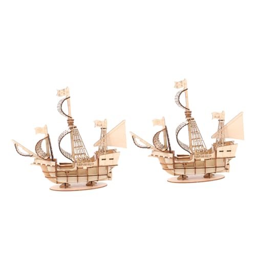 HEALSOPTHY 2 Sätze Holz Segelboot Puzzle DIY Bausatz aus Natürlichem Holz für Erwachsene und Sicheres Steckpuzzle zur Kreativen Freizeitgestaltung und Deko HEALSOPTHY 2 Sätze Holz Segelboot Puzzle DIY Bausatz aus Natürlichem Holz für Erwachsene und Sicheres Steckpuzzle zur Kreativen Freizeitgestaltung und Deko von HEALSOPTHY