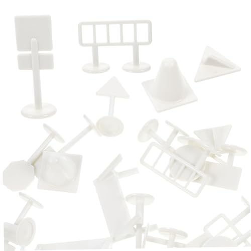 HEALSOPTHY 2 Sätze Verkehrszeichen Teiliges Miniatur Verkehrszeichen und Absperrungen Langlebig Leicht Tragbar Pädagogisches Lernspielzeug für Erwachsene HEALSOPTHY 2 Sätze Verkehrszeichen Teiliges Miniatur Verkehrszeichen und Absperrungen Langlebig Leicht Tragbar Pädagogisches Lernspielzeug für Erwachsene von HEALSOPTHY