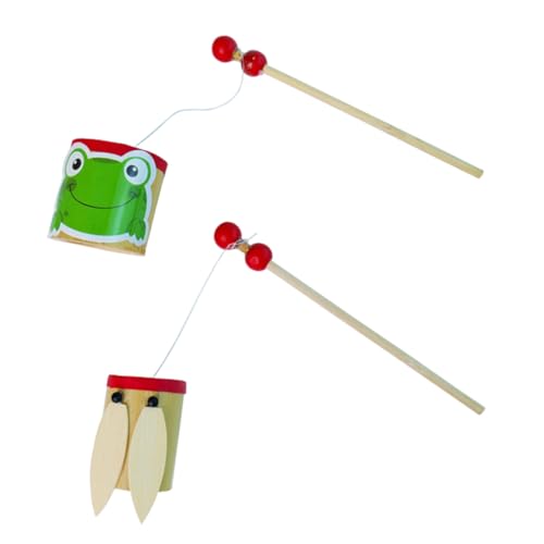 HEALSOPTHY 2 Stück Bambus musikspielzeug Lernspielzeug mit Realistischem Zirpgeräusch Sicher und Robust für Kindergarten Outdoor Fördert Feinmotorik und Hand Auge koordination HEALSOPTHY 2 Stück Bambus musikspielzeug Lernspielzeug mit Realistischem Zirpgeräusch Sicher und Robust für Kindergarten Outdoor Fördert Feinmotorik und Hand Auge koordination von HEALSOPTHY