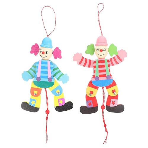 HEALSOPTHY 2stücke Clown Marionetten Aus Holz Lustige Handpuppen Für Spielzeug Für Kreative Theateraufführungen Und Interaktive Spielstunden Farben Zufällig HEALSOPTHY 2stücke Clown Marionetten Aus Holz Lustige Handpuppen Für Spielzeug Für Kreative Theateraufführungen Und Interaktive Spielstunden Farben Zufällig von HEALSOPTHY