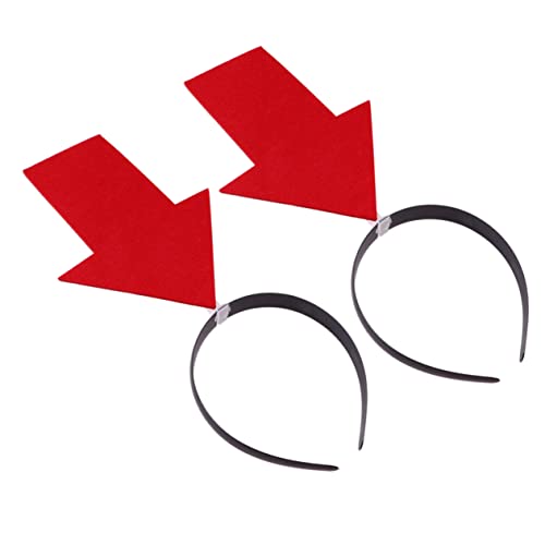 HEALSOPTHY 2 Stück Lustiges Teiliges Haarband mit Roter Pfeilspitze Leichter und Bequemer Haarschmuck für Erwachsene und Kostümzubehör für Party Masquerade und Fotoshootings HEALSOPTHY 2 Stück Lustiges Teiliges Haarband mit Roter Pfeilspitze Leichter und Bequemer Haarschmuck für Erwachsene und Kostümzubehör für Party Masquerade und Fotoshootings von HEALSOPTHY