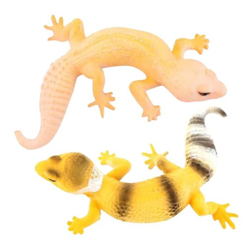 HEALSOPTHY 2 Stück Realistische Eidechsenmodelle aus Sicherem PVC Kleine Lebensechte Echsenfiguren als Gartendeko und Lernspielzeug für Leicht und Langlebig für Kreative Naturfreunde HEALSOPTHY 2 Stück Realistische Eidechsenmodelle aus Sicherem PVC Kleine Lebensechte Echsenfiguren als Gartendeko und Lernspielzeug für Leicht und Langlebig für Kreative Naturfreunde von HEALSOPTHY