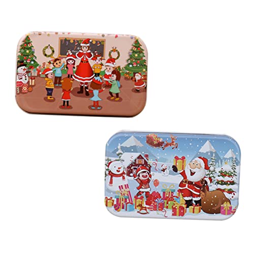 HEALSOPTHY 2 Stück Teiliges Weihnachts Holzpuzzle für Ab Jahren Umweltfreundliches DIY Lernspielzeug Sicher mit Glatten Kanten Fördert Feinmotorik und Kreatives im HEALSOPTHY 2 Stück Teiliges Weihnachts Holzpuzzle für Ab Jahren Umweltfreundliches DIY Lernspielzeug Sicher mit Glatten Kanten Fördert Feinmotorik und Kreatives im von HEALSOPTHY