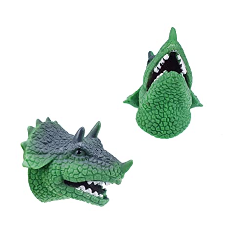 HEALSOPTHY 2 Stücke Handpuppe Für Rollenspiel Handpuppe Dinosaurier-handpuppe Green von HEALSOPTHY