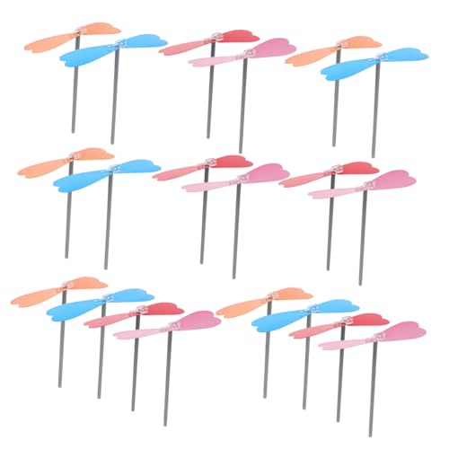 HEALSOPTHY 20 Stück Fliegende Bambuslibellen Outdoor Flugspielzeug Sport Flugspielzeug Handhubschrauber Fliegende Libellen Spielzeuge Für Interaktives HEALSOPTHY 20 Stück Fliegende Bambuslibellen Outdoor Flugspielzeug Sport Flugspielzeug Handhubschrauber Fliegende Libellen Spielzeuge Für Interaktives von HEALSOPTHY