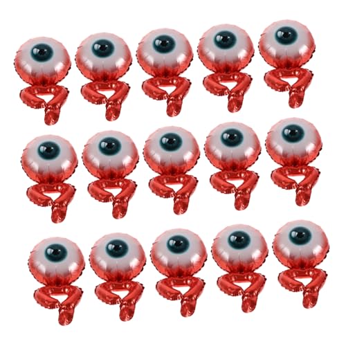 HEALSOPTHY 20 Stück Halloween Armband Luftballons aus Aluminiumfolie Aufblasbare Augenball Luftschmuck für Partydeko Vielseitig für Halloween Feiern und Festival Events HEALSOPTHY 20 Stück Halloween Armband Luftballons aus Aluminiumfolie Aufblasbare Augenball Luftschmuck für Partydeko Vielseitig für Halloween Feiern und Festival Events von HEALSOPTHY