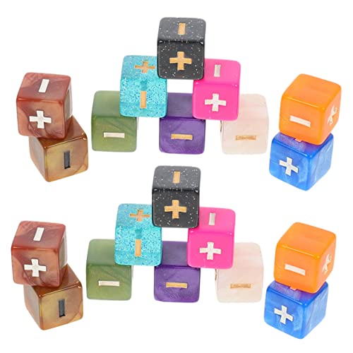 HEALSOPTHY 20 Stück Teiliges Acryl Mathewürfel mit Rechenoperatoren Bunte Lernwürfel für Sicher mit Abgerundeten Ecken Kompakt und Vielseitig als Mathe Vorschule und Zufällige Farbe HEALSOPTHY 20 Stück Teiliges Acryl Mathewürfel mit Rechenoperatoren Bunte Lernwürfel für Sicher mit Abgerundeten Ecken Kompakt und Vielseitig als Mathe Vorschule und Zufällige Farbe von HEALSOPTHY