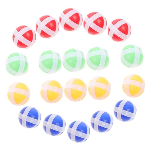 HEALSOPTHY 20 Stück Teiliges Klettball Wurfspiel für Bunte Haftende Plastikbälle Fördert Hand Auge Koordination und Feinmotorik Leicht und Vielseitig für Indoor und Outdoor Spiele HEALSOPTHY 20 Stück Teiliges Klettball Wurfspiel für Bunte Haftende Plastikbälle Fördert Hand Auge Koordination und Feinmotorik Leicht und Vielseitig für Indoor und Outdoor Spiele von HEALSOPTHY