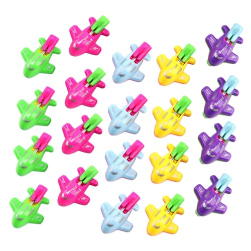 HEALSOPTHY 20 Stück Teiliges Mini Flugzeug aus Kunststoff Pfeifend Interaktives Kinderspielzeug Akustisch Bunt Sicher für Lernspielzeug und Geburtstagsgeschenk Zufällige Zufällige Farbe HEALSOPTHY 20 Stück Teiliges Mini Flugzeug aus Kunststoff Pfeifend Interaktives Kinderspielzeug Akustisch Bunt Sicher für Lernspielzeug und Geburtstagsgeschenk Zufällige Zufällige Farbe von HEALSOPTHY
