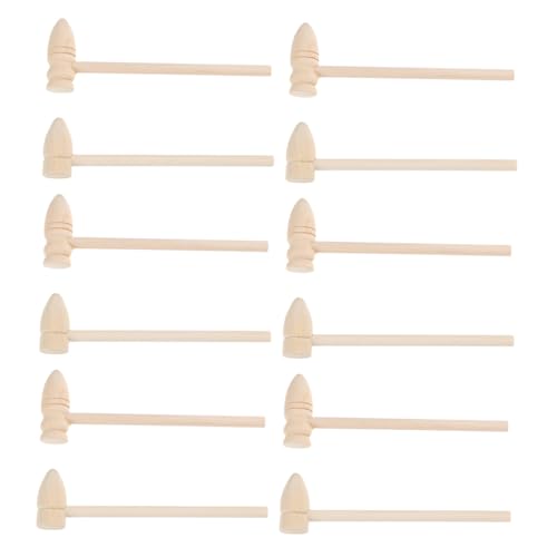 HEALSOPTHY 20 Stück Teiliges Mini Holzhammer für DIY und Kuchenklopfer Geruchlos Robust Vielseitig Nutzbar als Spielrequisiten und Pädagogisches Werkzeug für Kreative Beschäftigung und HEALSOPTHY 20 Stück Teiliges Mini Holzhammer für DIY und Kuchenklopfer Geruchlos Robust Vielseitig Nutzbar als Spielrequisiten und Pädagogisches Werkzeug für Kreative Beschäftigung und von HEALSOPTHY