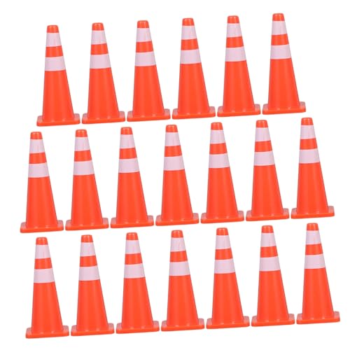 HEALSOPTHY 20 Stück Teiliges Mini Leitkegel Set aus Kunststoff Kleine Verkehrsbarrieren für Fördert Motorische Fähigkeiten Kreative Straßengestaltung und Lernspielzeug für Familie und HEALSOPTHY 20 Stück Teiliges Mini Leitkegel Set aus Kunststoff Kleine Verkehrsbarrieren für Fördert Motorische Fähigkeiten Kreative Straßengestaltung und Lernspielzeug für Familie und von HEALSOPTHY