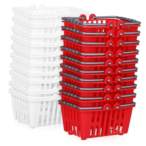HEALSOPTHY 20 Stück Teiliges Miniatur Einkaufsbaskets Modell Farbige Kleine Plastik Körbe für Puppenhaus Dekoration Detailreich Gestaltete Körbe für Rollenspiele und Aufbewahrung HEALSOPTHY 20 Stück Teiliges Miniatur Einkaufsbaskets Modell Farbige Kleine Plastik Körbe für Puppenhaus Dekoration Detailreich Gestaltete Körbe für Rollenspiele und Aufbewahrung von HEALSOPTHY