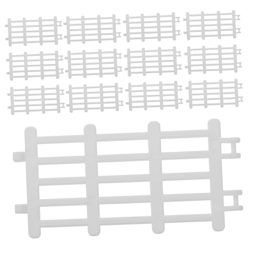 HEALSOPTHY 20 Stück Teiliges Miniatur Farmzaun Kunststoff Mini Zäune für DIY Sandtisch Mikrolandschaft Weiße Kleine Modelle für Puppenhaus Gartendeko und Bauernhof Zubehör HEALSOPTHY 20 Stück Teiliges Miniatur Farmzaun Kunststoff Mini Zäune für DIY Sandtisch Mikrolandschaft Weiße Kleine Modelle für Puppenhaus Gartendeko und Bauernhof Zubehör von HEALSOPTHY