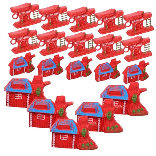 HEALSOPTHY 20 Stück Teiliges Miniatur Realistische Holzhaus-Modelle für DIY Mikro-Landschaft Sandtisch-Dekoration Accessoires Vielseitig für Terrarien und Bastelprojekte HEALSOPTHY 20 Stück Teiliges Miniatur Realistische Holzhaus-Modelle für DIY Mikro-Landschaft Sandtisch-Dekoration Accessoires Vielseitig für Terrarien und Bastelprojekte von HEALSOPTHY