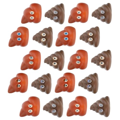 HEALSOPTHY 20 Stück Teiliges Realistische Fake Poop Spielzeuge Witzige Party Toys für Streichspiele Stressabbau und Lustige April Fools und Halloween Events HEALSOPTHY 20 Stück Teiliges Realistische Fake Poop Spielzeuge Witzige Party Toys für Streichspiele Stressabbau und Lustige April Fools und Halloween Events von HEALSOPTHY