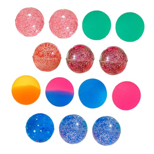 HEALSOPTHY 24 Stück Teiliges Bunte Elastische Hüpfbälle aus Strapazierfähigem Gummi Leichte und Farbenfrohe Spielbälle für Party Mitgebsel und Outdoor HEALSOPTHY 24 Stück Teiliges Bunte Elastische Hüpfbälle aus Strapazierfähigem Gummi Leichte und Farbenfrohe Spielbälle für Party Mitgebsel und Outdoor von HEALSOPTHY