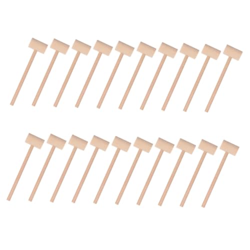 HEALSOPTHY 25 Stück Teiliges Mini Holzhammer Mallets Ergonomische Langlebige Holzhämmer für Basteln Lernspiele Partyaktivitäten und Motorische HEALSOPTHY 25 Stück Teiliges Mini Holzhammer Mallets Ergonomische Langlebige Holzhämmer für Basteln Lernspiele Partyaktivitäten und Motorische von HEALSOPTHY