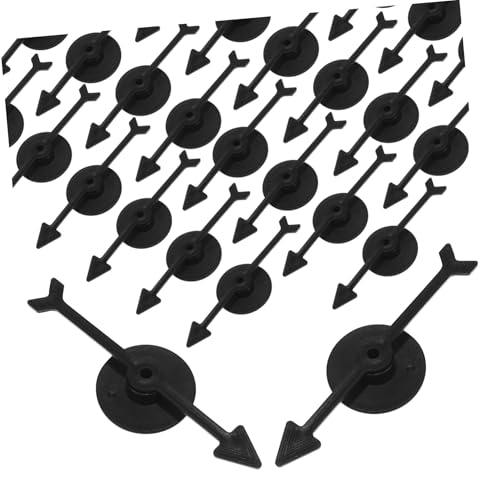 HEALSOPTHY 25 Stück Teiliges Rotierendes Brettspielzubehör aus Kunststoff Interaktiver Pfeilspinner für Partyspiele Lernspiele und Unterricht als Ersatzzeiger für Spiele mit Großem HEALSOPTHY 25 Stück Teiliges Rotierendes Brettspielzubehör aus Kunststoff Interaktiver Pfeilspinner für Partyspiele Lernspiele und Unterricht als Ersatzzeiger für Spiele mit Großem von HEALSOPTHY