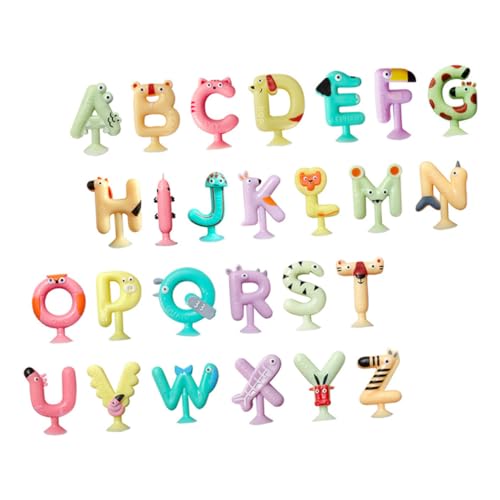 HEALSOPTHY 26 Stück Teiliges Saugnapf Badespielzeug mit Tieralphabet Lernspielzeug für Frühe Rechtschreibförderung Kreatives Spaßiges Wasserspielzeug für Jungen und Mädchen Ab Monaten HEALSOPTHY 26 Stück Teiliges Saugnapf Badespielzeug mit Tieralphabet Lernspielzeug für Frühe Rechtschreibförderung Kreatives Spaßiges Wasserspielzeug für Jungen und Mädchen Ab Monaten von HEALSOPTHY