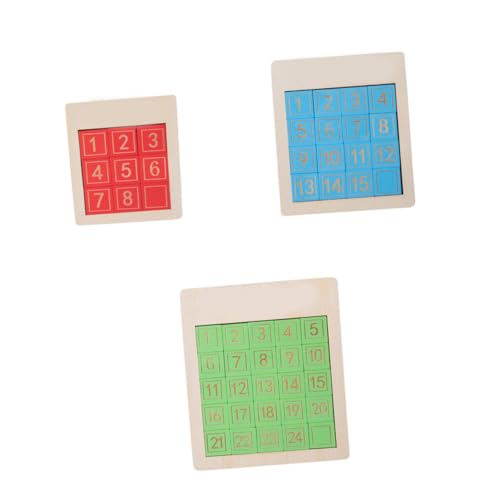 HEALSOPTHY 3 Stück Teiliges Holz Schiebepuzzle mit Zahlen für Pädagogisches Lernspielzeug Feinmotorik Hand Auge Koordination und Zahlenverständnis Leicht und Sicher für Kleinkinder HEALSOPTHY 3 Stück Teiliges Holz Schiebepuzzle mit Zahlen für Pädagogisches Lernspielzeug Feinmotorik Hand Auge Koordination und Zahlenverständnis Leicht und Sicher für Kleinkinder von HEALSOPTHY