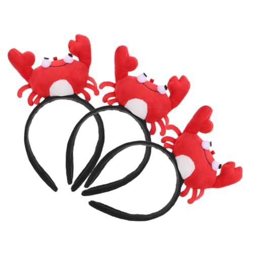 HEALSOPTHY 3 Stück Teiliges Plüsch Krabben Haarband Realistisches Cartoon Tier Haarreif Langlebig und Erwachsene Party Kostüm Zubehör HEALSOPTHY 3 Stück Teiliges Plüsch Krabben Haarband Realistisches Cartoon Tier Haarreif Langlebig und Erwachsene Party Kostüm Zubehör von HEALSOPTHY