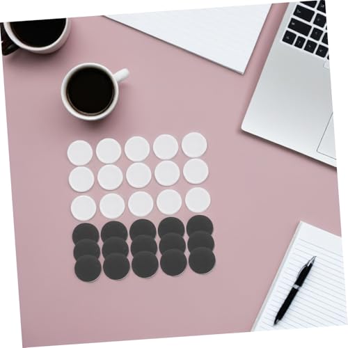 HEALSOPTHY 30 Stück Teiliges Schach Backgammon Ersatzspielsteine Runde Spielfiguren für Brettspiele Praktische Spielzubehör für Familien und Freunde HEALSOPTHY 30 Stück Teiliges Schach Backgammon Ersatzspielsteine Runde Spielfiguren für Brettspiele Praktische Spielzubehör für Familien und Freunde von HEALSOPTHY