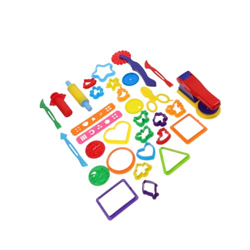 HEALSOPTHY 32 Stück Teiliges DIY Knetset mit Dreieckigen und Runden Plastilin Formen Bunte Knetwerkzeuge aus Langlebigem für Kreatives Basteln für und Vorschule HEALSOPTHY 32 Stück Teiliges DIY Knetset mit Dreieckigen und Runden Plastilin Formen Bunte Knetwerkzeuge aus Langlebigem für Kreatives Basteln für und Vorschule von HEALSOPTHY