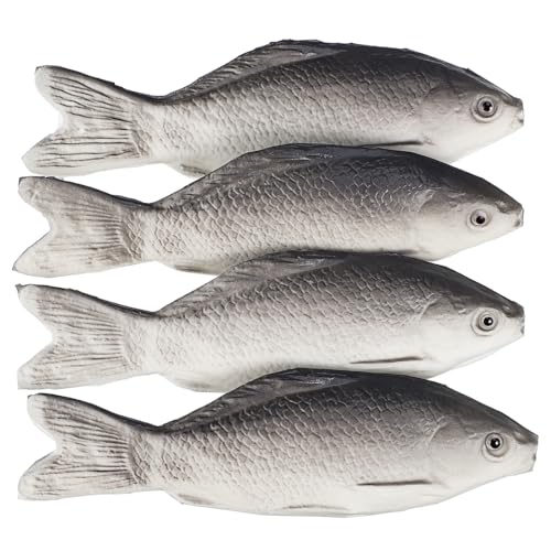 HEALSOPTHY 4 Stück Realistische Fisch Deko Kindgerechtes Imitationsspielzeug Detailgetreue Oberfläche Farbenfroh und Langlebig als Kinderzimmerdeko und Lernspielzeug HEALSOPTHY 4 Stück Realistische Fisch Deko Kindgerechtes Imitationsspielzeug Detailgetreue Oberfläche Farbenfroh und Langlebig als Kinderzimmerdeko und Lernspielzeug von HEALSOPTHY