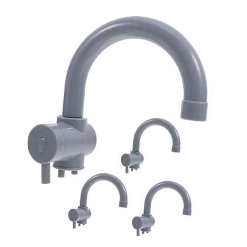 HEALSOPTHY 4 Stück Teiliges Küchenarmatur Realistische Kunststoff Wasserhähne Einfach zu Reinigen Zubehör für Rollenspiele Fördert Feinmotorik und Soziale Fähigkeiten Geeignet für Drinnen und HEALSOPTHY 4 Stück Teiliges Küchenarmatur Realistische Kunststoff Wasserhähne Einfach zu Reinigen Zubehör für Rollenspiele Fördert Feinmotorik und Soziale Fähigkeiten Geeignet für Drinnen und von HEALSOPTHY