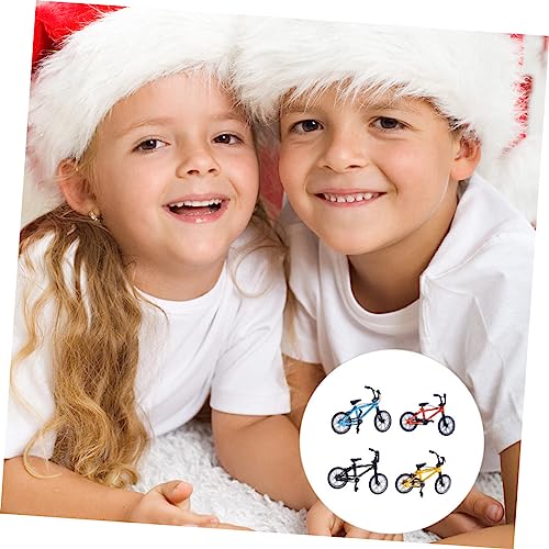 HEALSOPTHY 4 Stück Teiliges Mini Finger Fahrrad aus Aluminiumlegierung und Kunststoff Bewegliche Miniatur Sport fingerbikes in Gelb Blau Schwarz Orange Stressabbauendes zur Handkoordination HEALSOPTHY 4 Stück Teiliges Mini Finger Fahrrad aus Aluminiumlegierung und Kunststoff Bewegliche Miniatur Sport fingerbikes in Gelb Blau Schwarz Orange Stressabbauendes zur Handkoordination von HEALSOPTHY