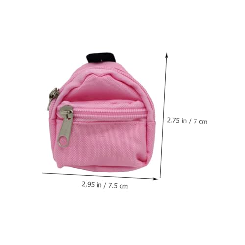 HEALSOPTHY 4 Stück Teiliges Mini Puppenrucksack aus Realistisch Gestaltete Miniatur Schultaschen in Gemischten Farben Strapazierfähiges DIY Puppenzubehör für Puppenhaus Dekoration HEALSOPTHY 4 Stück Teiliges Mini Puppenrucksack aus Realistisch Gestaltete Miniatur Schultaschen in Gemischten Farben Strapazierfähiges DIY Puppenzubehör für Puppenhaus Dekoration von HEALSOPTHY