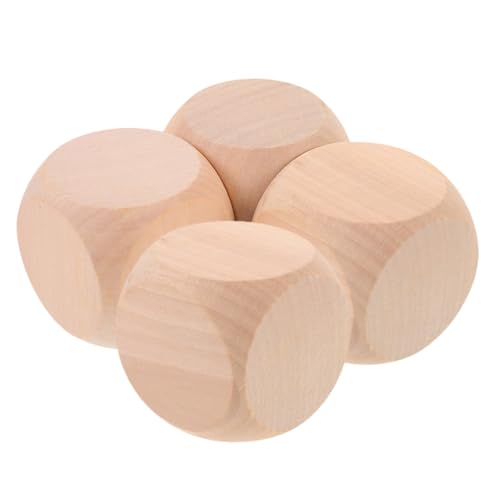 HEALSOPTHY 4 Stück Unvollendete Holz Würfel Groß Blanko DIY Bastelwürfel für Spiel Party Gravur Alphabet und Zahlenwürfel Natürliche Holzklötze für Kreative Handwerksprojekte HEALSOPTHY 4 Stück Unvollendete Holz Würfel Groß Blanko DIY Bastelwürfel für Spiel Party Gravur Alphabet und Zahlenwürfel Natürliche Holzklötze für Kreative Handwerksprojekte von HEALSOPTHY