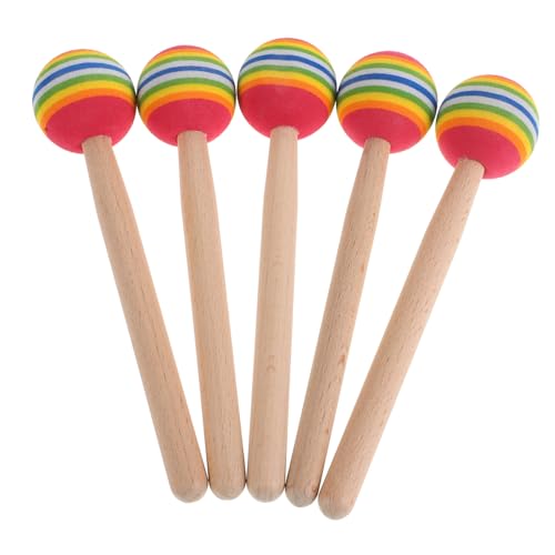 HEALSOPTHY 5 Stück Bunte Trommelstöcke für Teiliges Weiche Schwammtips Sicherer Schlagzeugstock Musikalisches Lernspielzeug Rhythmusförderndes Percussion Instrument für Junge Mädchen und HEALSOPTHY 5 Stück Bunte Trommelstöcke für Teiliges Weiche Schwammtips Sicherer Schlagzeugstock Musikalisches Lernspielzeug Rhythmusförderndes Percussion Instrument für Junge Mädchen und von HEALSOPTHY