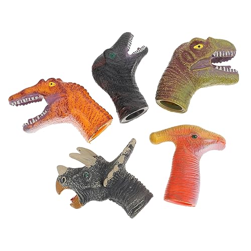 HEALSOPTHY 5 Stück Dinosaurier Fingerpuppen Teile Niedliche Cartoon Handspielzeuge für Interaktive Spielzeuge Eltern Junge Mädchen Beziehung für Rollenspiele und Kindergartenaktivitäten HEALSOPTHY 5 Stück Dinosaurier Fingerpuppen Teile Niedliche Cartoon Handspielzeuge für Interaktive Spielzeuge Eltern Junge Mädchen Beziehung für Rollenspiele und Kindergartenaktivitäten von HEALSOPTHY