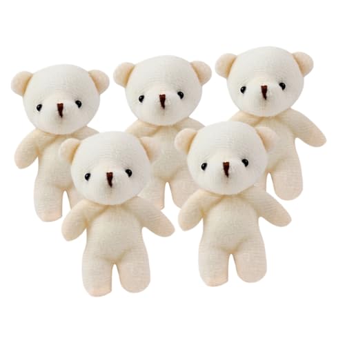 HEALSOPTHY 5 Stück Teiliges Mini Bär Stofftier Weicher Cartoon Bär Anhänger Tragbares und Langlebiges Plüschtier Niedliches für Hochzeit Geburtstag Party und Valentinstag HEALSOPTHY 5 Stück Teiliges Mini Bär Stofftier Weicher Cartoon Bär Anhänger Tragbares und Langlebiges Plüschtier Niedliches für Hochzeit Geburtstag Party und Valentinstag von HEALSOPTHY