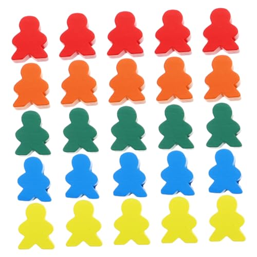 HEALSOPTHY 50 Stück Bunte Holz Spielfiguren Spielsteine Für Brettspiele Und Erwachsene Attraktive Farben Vielseitige Schach Zubehör Für Damespiel Und Familienaktivitäten HEALSOPTHY 50 Stück Bunte Holz Spielfiguren Spielsteine Für Brettspiele Und Erwachsene Attraktive Farben Vielseitige Schach Zubehör Für Damespiel Und Familienaktivitäten von HEALSOPTHY