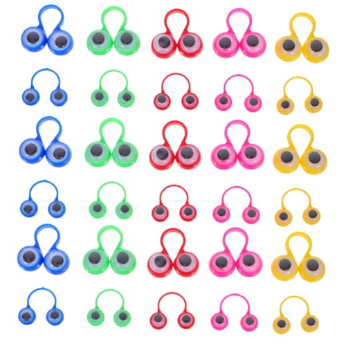 HEALSOPTHY 50 Stück Teiliges Augen fingerpuppen für Bunte Große und Kleine Augenringe Spielerisches Lernspielzeug Koordination für Geburtstag Halloween und Partyspaß HEALSOPTHY 50 Stück Teiliges Augen fingerpuppen für Bunte Große und Kleine Augenringe Spielerisches Lernspielzeug Koordination für Geburtstag Halloween und Partyspaß von HEALSOPTHY