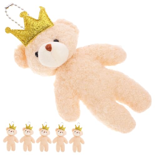HEALSOPTHY 6 Stück Mini Plüschbär Schlüsselanhänger Weiche Stofftiere DIY Anhänger für Rucksack Taschen Geschenk Party Mitgebsel HEALSOPTHY 6 Stück Mini Plüschbär Schlüsselanhänger Weiche Stofftiere DIY Anhänger für Rucksack Taschen Geschenk Party Mitgebsel von HEALSOPTHY