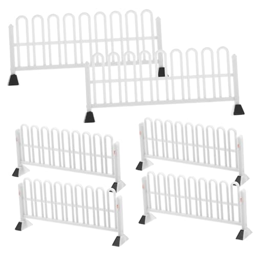 HEALSOPTHY 6 Stück Miniatur Verkehrsstraßensperren Teiliges Robuste Kleine Straßenschilder und Weiße Absperrgitter Pädagogisch für Jungen und Mädchen Fördert Verkehrssicherheit und Eltern HEALSOPTHY 6 Stück Miniatur Verkehrsstraßensperren Teiliges Robuste Kleine Straßenschilder und Weiße Absperrgitter Pädagogisch für Jungen und Mädchen Fördert Verkehrssicherheit und Eltern von HEALSOPTHY