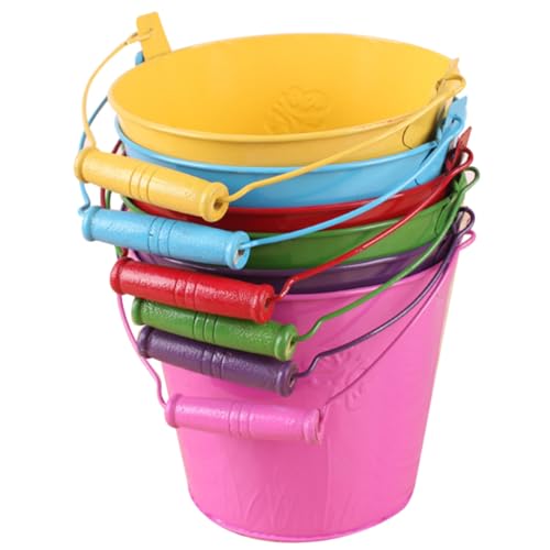 HEALSOPTHY 6 Stück Teiliges Sandspielzeug aus Hochwertigem Bunte Kindereimer für Garten Strand und Outdoor Langlebige Sandkübel für Kreatives und Einfachen Transport Zufällige HEALSOPTHY 6 Stück Teiliges Sandspielzeug aus Hochwertigem Bunte Kindereimer für Garten Strand und Outdoor Langlebige Sandkübel für Kreatives und Einfachen Transport Zufällige von HEALSOPTHY