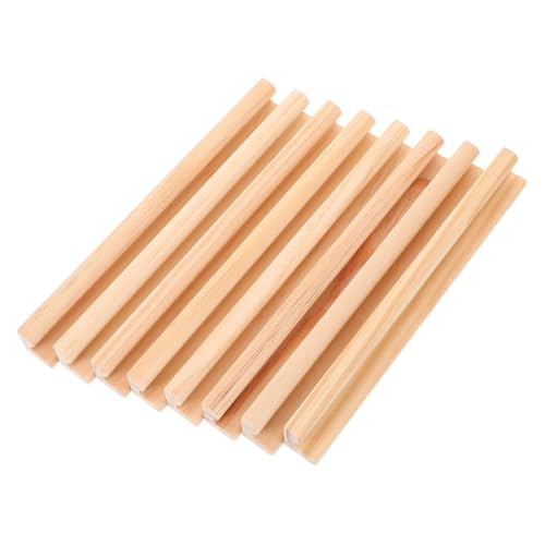HEALSOPTHY 8 Stück Teiliges Holz Domino Ständer Buchstaben Basen DIY Zubehör für Domino Kartenhalter und Alphabet Display Praktisches Bastelholz für Desktop und Spielspaß HEALSOPTHY 8 Stück Teiliges Holz Domino Ständer Buchstaben Basen DIY Zubehör für Domino Kartenhalter und Alphabet Display Praktisches Bastelholz für Desktop und Spielspaß von HEALSOPTHY