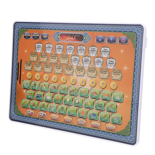 HEALSOPTHY Arabische Lernmaschine Lernspielzeug für Vorschulkinder Interaktives Alphabet Lernpad Pädagogisches Arabisch Sprachlerngerät für Frühe Entwicklung und Spielerisches Lernen HEALSOPTHY Arabische Lernmaschine Lernspielzeug für Vorschulkinder Interaktives Alphabet Lernpad Pädagogisches Arabisch Sprachlerngerät für Frühe Entwicklung und Spielerisches Lernen von HEALSOPTHY