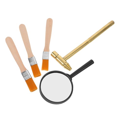 HEALSOPTHY Archäologisches für Archäologische Ausgrabungen Edelstein-Ausgrabungsset für Archäologie-Kits für Werkzeuge zum Schatzgraben Kleiner Hammer Abs HEALSOPTHY Archäologisches für Archäologische Ausgrabungen Edelstein-Ausgrabungsset für Archäologie-Kits für Werkzeuge zum Schatzgraben Kleiner Hammer Abs von HEALSOPTHY