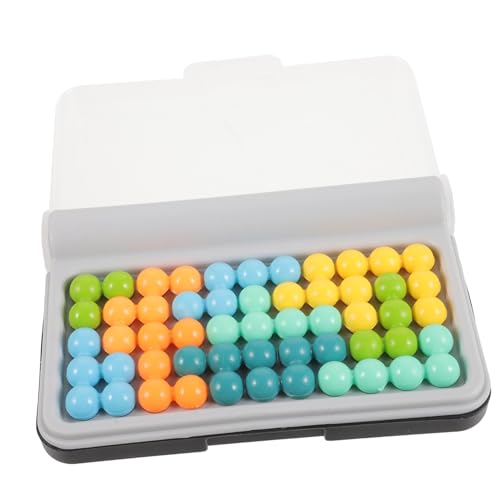 HEALSOPTHY Buntes Denkspielzeug für Langlebiges Kunststoff Puzzle mit Perlen Fördert Logisches Denken und Hand Auge Koordination Vielseitiges Lernspielzeug für Jungen und Mädchen Ab Jahren HEALSOPTHY Buntes Denkspielzeug für Langlebiges Kunststoff Puzzle mit Perlen Fördert Logisches Denken und Hand Auge Koordination Vielseitiges Lernspielzeug für Jungen und Mädchen Ab Jahren von HEALSOPTHY