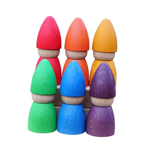HEALSOPTHY Buntes Holz Puppenspielzeug mit Rainbow Blocks für Kreatives Farb und Formenspiel Hand Auge Koordination und Gedächtnis Pädagogisch Wertvolles Lernspielzeug Ab Jahren HEALSOPTHY Buntes Holz Puppenspielzeug mit Rainbow Blocks für Kreatives Farb und Formenspiel Hand Auge Koordination und Gedächtnis Pädagogisch Wertvolles Lernspielzeug Ab Jahren von HEALSOPTHY