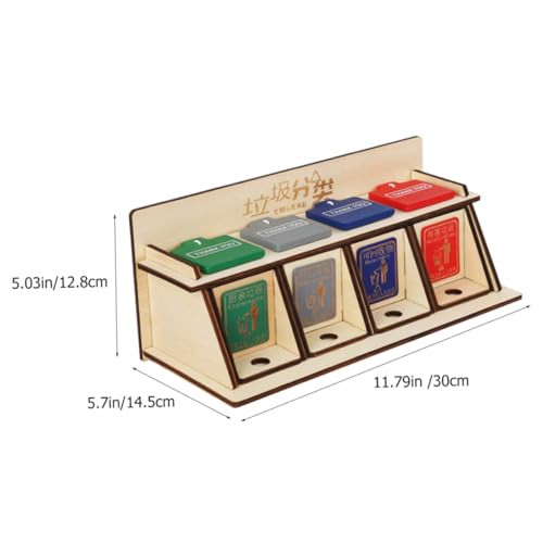 HEALSOPTHY DIY Holzspielzeug Müllsortierung Pädagogisches Lernspielzeug Umweltfreundlich Fördert Feinmotorik Beobachtung und Denkfähigkeit Sicheres Material Glatte Oberfläche Geeignet für HEALSOPTHY DIY Holzspielzeug Müllsortierung Pädagogisches Lernspielzeug Umweltfreundlich Fördert Feinmotorik Beobachtung und Denkfähigkeit Sicheres Material Glatte Oberfläche Geeignet für von HEALSOPTHY
