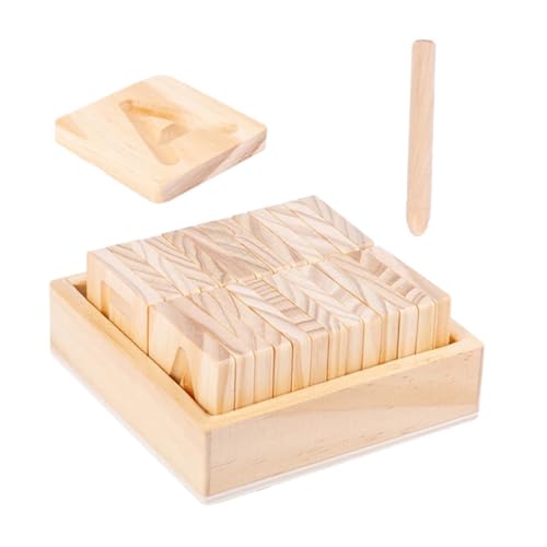 HEALSOPTHY Doppelseitiges Holz Übungsbrett Alphabet Lernspielzeug Buchstaben Montessori Pädagogisch Vorschulkinder Kreatives Schreib und Erkennungsspielzeug HEALSOPTHY Doppelseitiges Holz Übungsbrett Alphabet Lernspielzeug Buchstaben Montessori Pädagogisch Vorschulkinder Kreatives Schreib und Erkennungsspielzeug von HEALSOPTHY