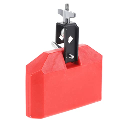 HEALSOPTHY Drum Kit Cowbell Rot PVC Schlagzeug Zubehör Verschleißfest Robust Für Schüler Lehrer Profi Percussion Instrument HEALSOPTHY Drum Kit Cowbell Rot PVC Schlagzeug Zubehör Verschleißfest Robust Für Schüler Lehrer Profi Percussion Instrument von HEALSOPTHY