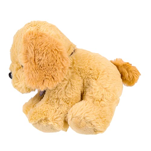 HEALSOPTHY Entzückende Plüschhund Puppe für Kinder Golden Retriever Spielzeug Kuscheltier Dekoration für Zuhause Weiches Plüsch Welpen Ornament für Jungen und Mädchen HEALSOPTHY Entzückende Plüschhund Puppe für Kinder Golden Retriever Spielzeug Kuscheltier Dekoration für Zuhause Weiches Plüsch Welpen Ornament für Jungen und Mädchen von HEALSOPTHY