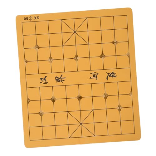 HEALSOPTHY Faltbares Doppelseitiges Schachbrett aus Leder und Lint Praktisches Schachspiel Zubehör Leichtes Langlebiges Spielbrett für Erwachsene und Schüler für Reisen und Zufällige Farbe HEALSOPTHY Faltbares Doppelseitiges Schachbrett aus Leder und Lint Praktisches Schachspiel Zubehör Leichtes Langlebiges Spielbrett für Erwachsene und Schüler für Reisen und Zufällige Farbe von HEALSOPTHY